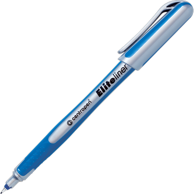 Liner 0.3 mm Centropen 4721 – corp gri scriere albastra Centropen imagine 2022 depozituldepapetarie.ro